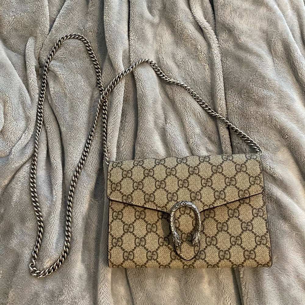 Gucci Dionysus GG Supreme chain wallet - Picture 2 of 7